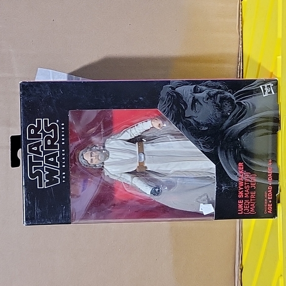 Other - #46 The black series figure Luke Skywalker Jedi master star wars toy in box